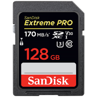 Артикул: 21475. Карта памяти Sandisk Extreme Pro SDXC Card 128GB V30 UHS- I U3