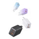Сетевой адаптер USAMS US-CC180 Sandru GaN 65W Чёрный - Изображение 229954