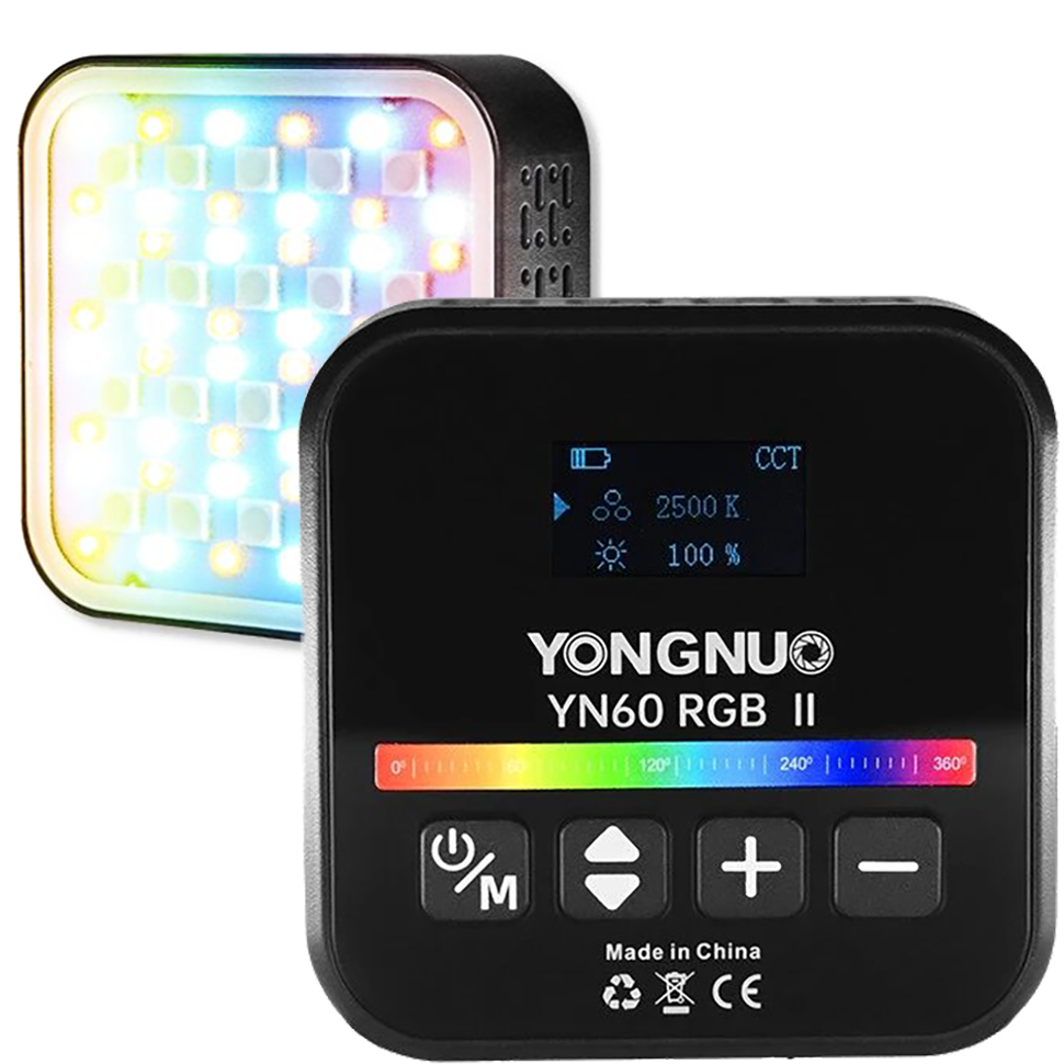 Осветитель YongNuo YN60 RGB II Чёрный 