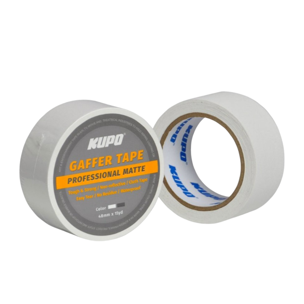 Gaffer tape KUPO GTM-515W 48мм Белый матовый 