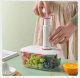 Контейнер Circle Joy Vacuum Glass Container 1L Белый - Изображение 170069