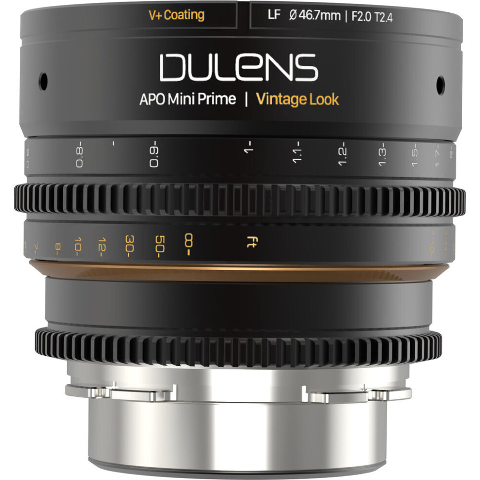 

Объектив Dulens APO Mini Prime 43mm T2.4 PL-mount Чёрный A02