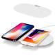 Беспроводная зарядка двойная Momax Q.Pad Dual Черная (Уцененный кат. А) - Изображение 223417