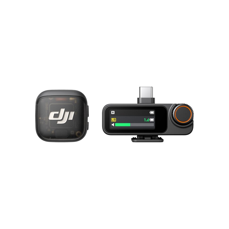 

Радиосистема DJI Mic 3 (TX+RX) DJI Mic 3（1+1）