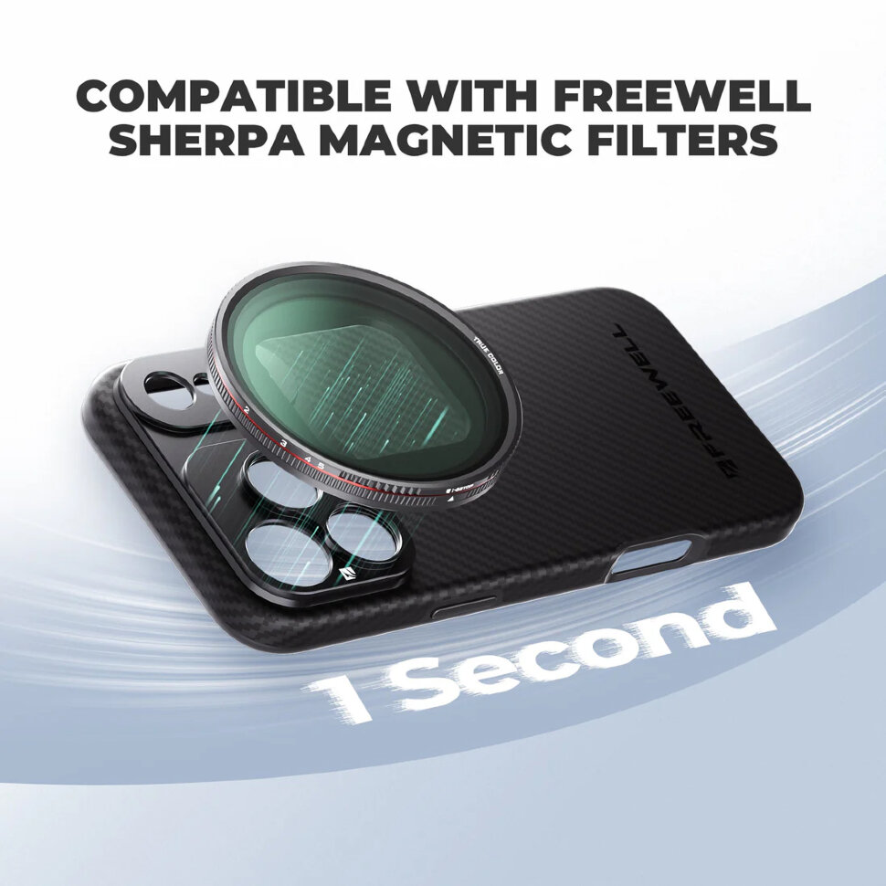 Чехол Freewell Pro Filmmaker Kevlar для iPhone 17 Pro Max
