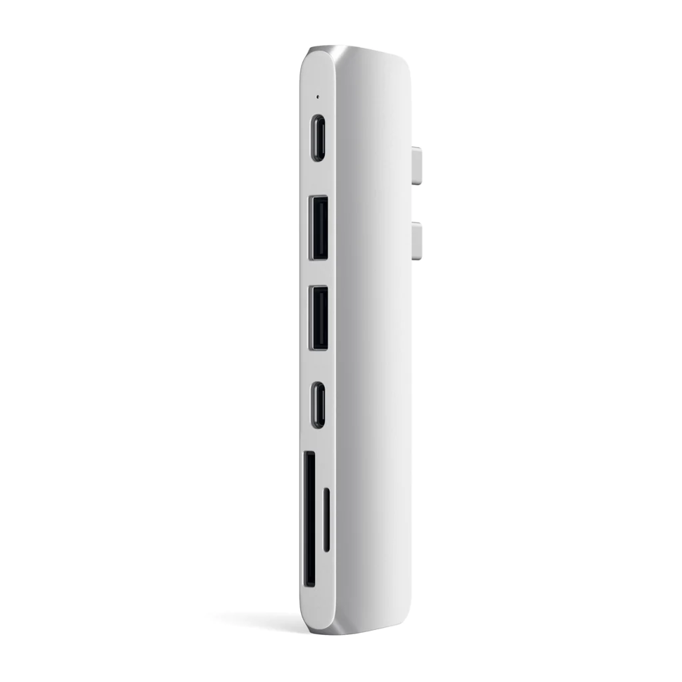 

Хаб Satechi Aluminum Pro Hub with Ethernet Серебро ST-TCPHES