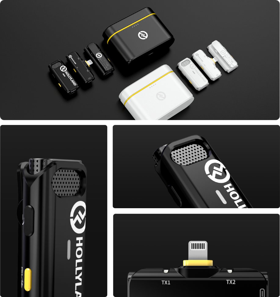 

Радиосистема Hollyland Lark C1 Duo Lightnig Чёрная LARK C1 DUO- IPHONE-B