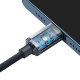 Кабель Baseus Crystal Shine CW-FXP Type-C - Lightning 20W 2м Фиолетовый - Изображение 206518