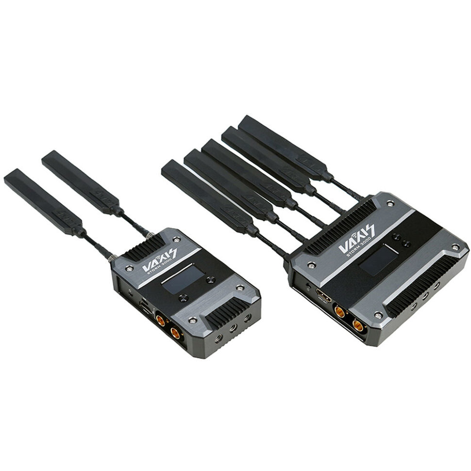 

Видеосендер Vaxis STORM 3000 Kit (TX + RX) V-Mount VS19-3000-TR01
