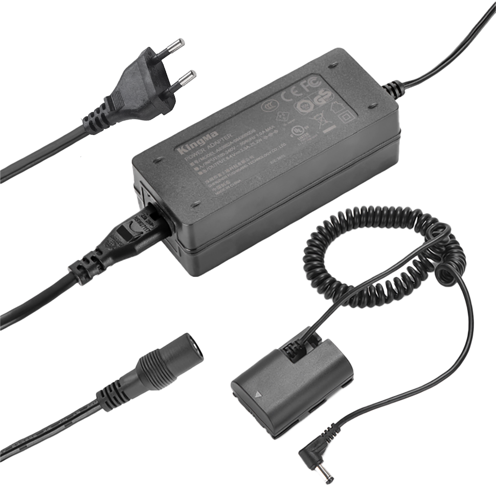 Система питания KingMa LP-E6 + EU plug 