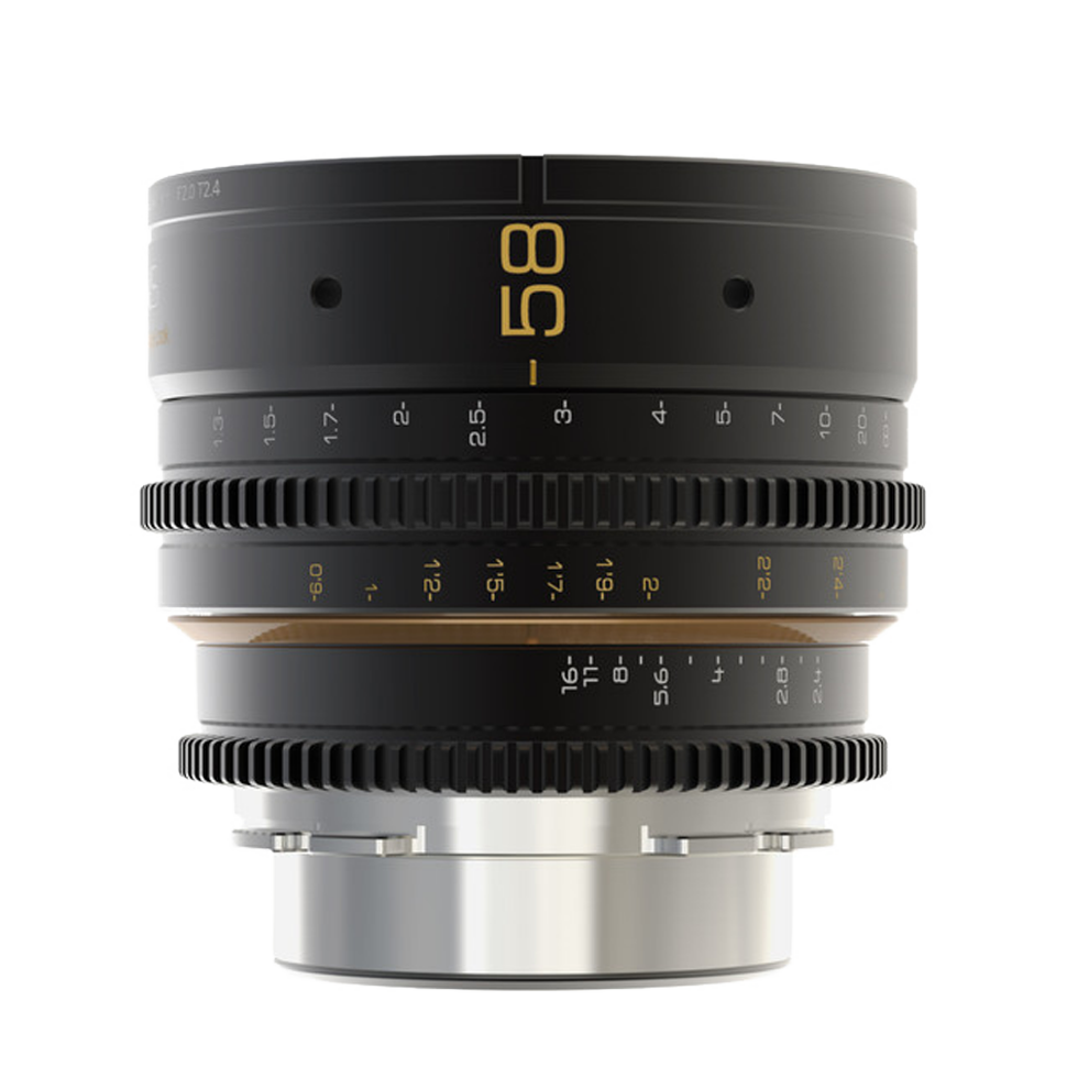 Объектив Dulens APO Mini Prime 58mm T2.4 PL-mount Чёрный 