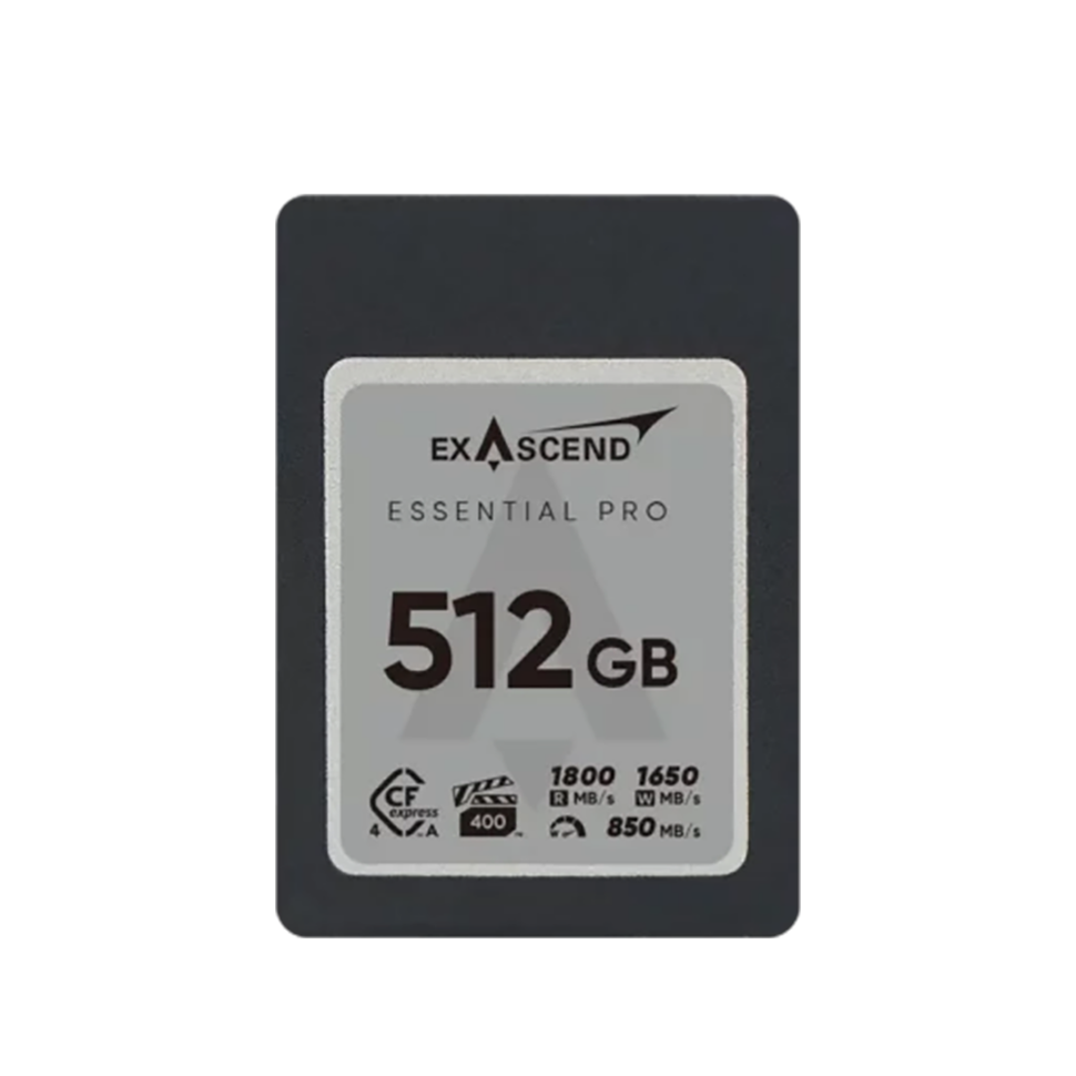 Карта памяти Exascend Essential Pro CFexpress 4.0 Type A 512GB 