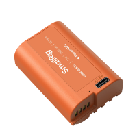 Артикул: 83377. Аккумулятор SmallRig 4979 DMW-BLK22 Type-C Оранжевый