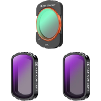 Артикул: 71878. Комплект светофильтров K&F Concept CPL + ND для DJI Osmo Pocket 3 (3шт)