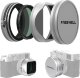 Светофильтр и бленда Freewell CPL/Glow Mist 1/4 для Fujifilm серии X100 Серебро - Изображение 249801