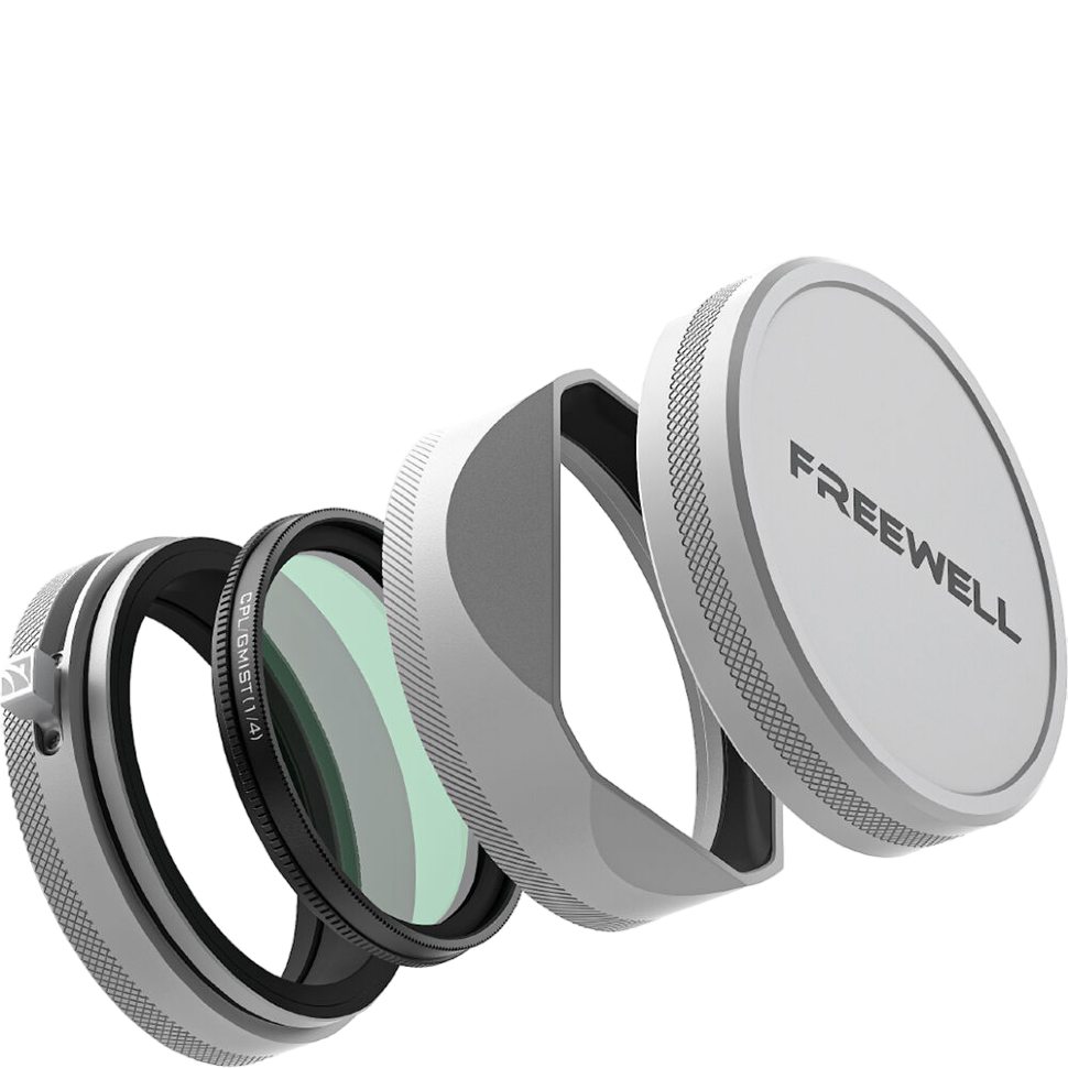 Светофильтр и бленда Freewell CPL/Glow Mist 1/4 для Fujifilm серии X100 Серебро 