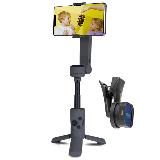Стабилизатор Sirui DUKEN Switch X Perk F Тёмный серый + Анаморфный объектив 
