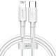 Кабель Baseus BMX Mini MFi Type-C - Lightning PD 18W 1.2м Белый - Изображение 130320