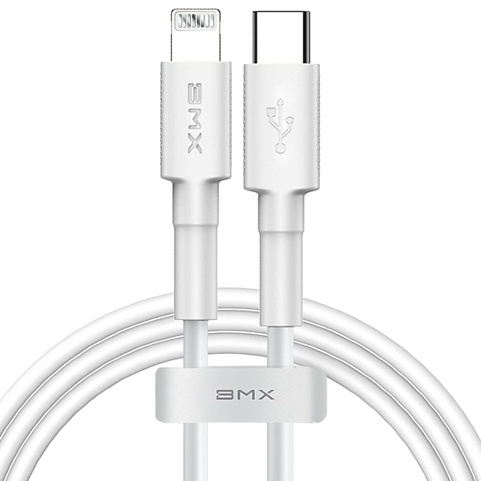 Кабель Baseus BMX Mini MFi Type-C - Lightning PD 18W 1.2м Белый 