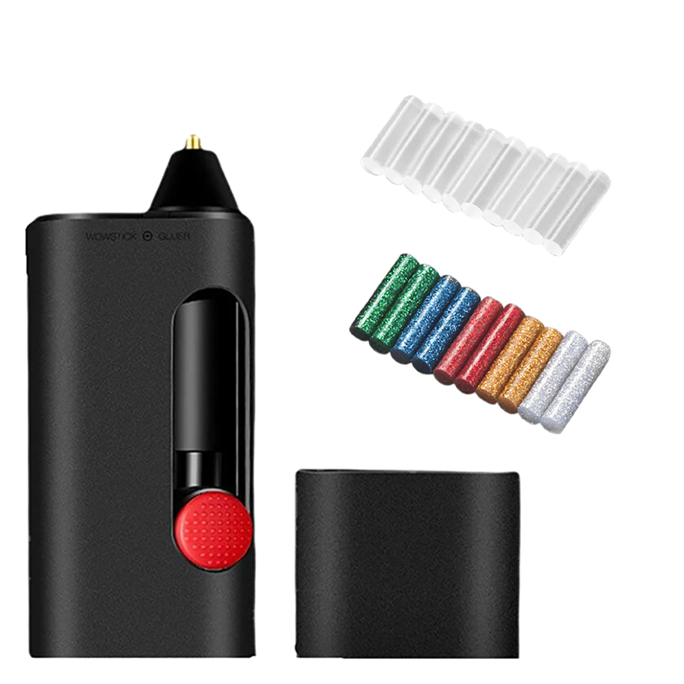Клеевой пистолет Wowstick Mini Hot Melt Glue Pen Kit (+ 20 стержней) Чёрный 
