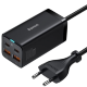 Сетевой адаптер Baseus GaN3 Pro 2U+2C 100W Чёрный - Изображение 194518