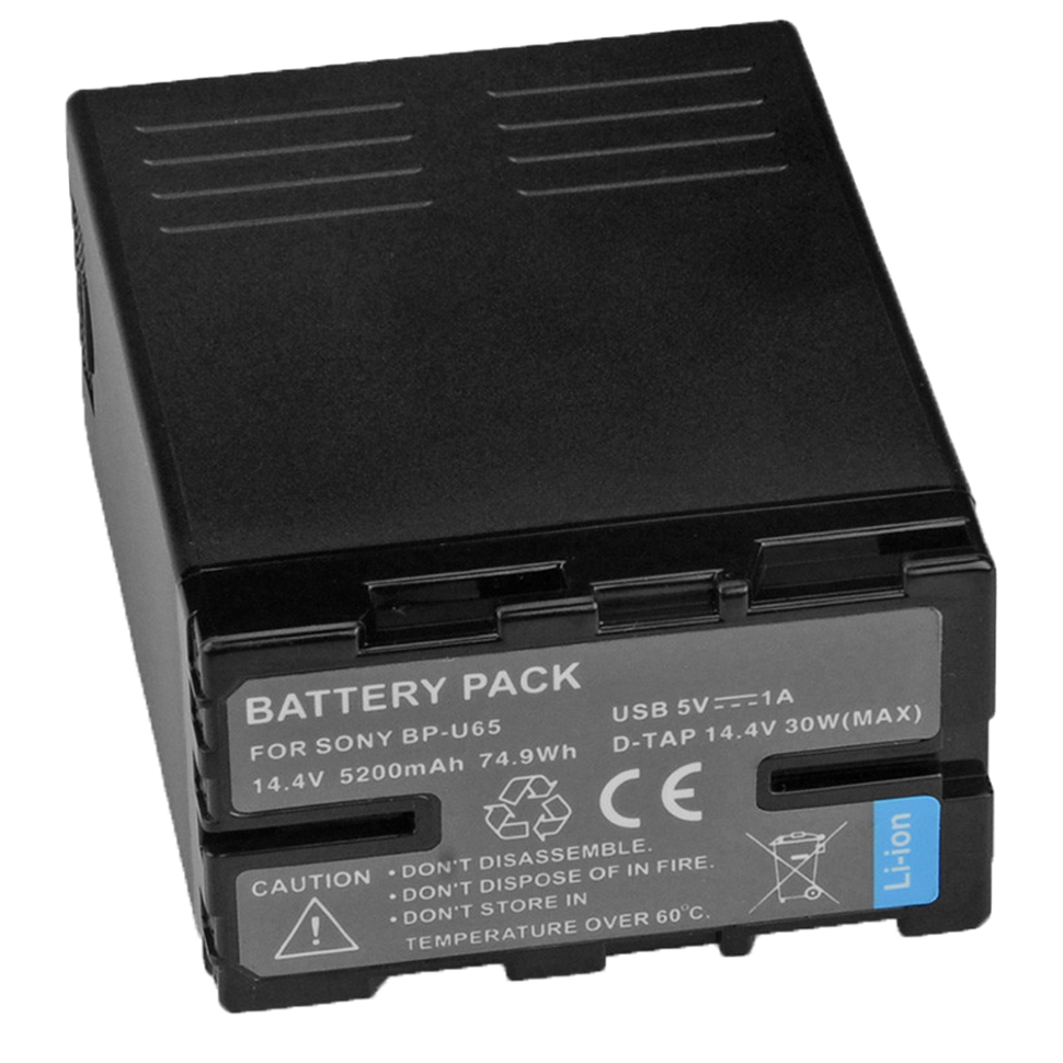Аккумулятор KingMa BP-U65 5200mAh 