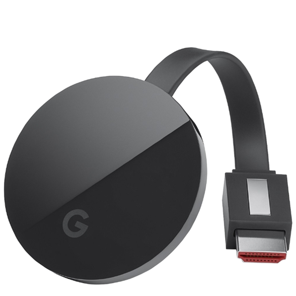 Медиаплеер Google Chromecast Ultra Чёрный 