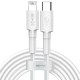 Кабель Baseus BMX Mini MFi Type-C - Lightning PD 18W 1.8м Белый - Изображение 130326