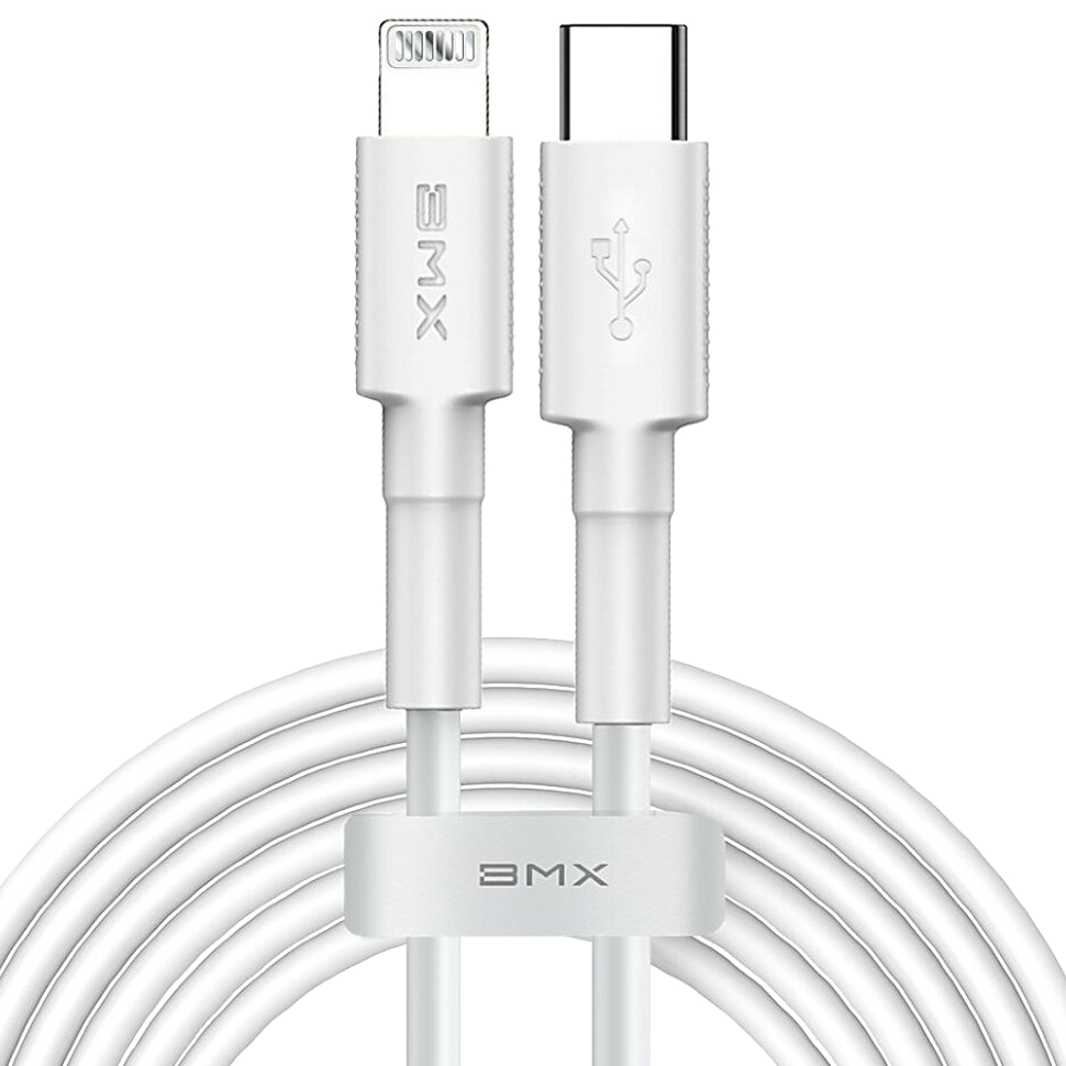 Кабель Baseus BMX Mini MFi Type-C - Lightning PD 18W 1.8м Белый 