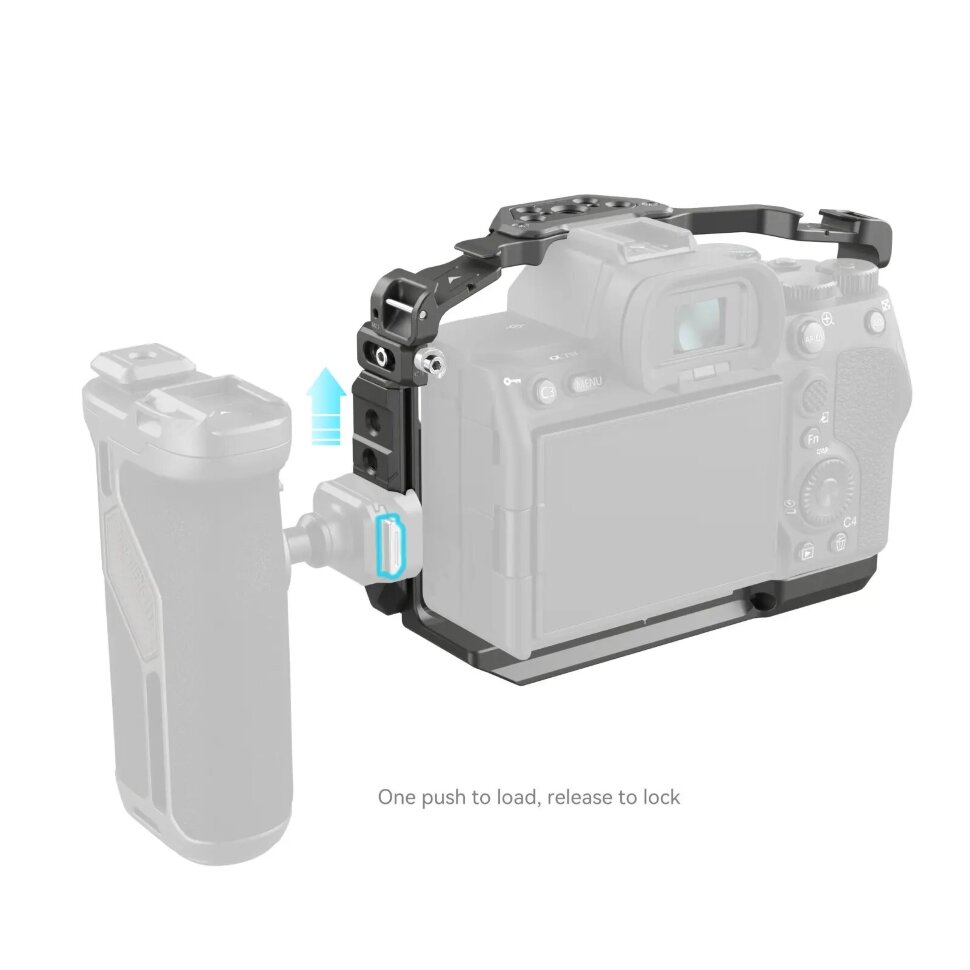 

Клетка SmallRig 4481 HawkLock QR для Sony A7RV/А7IV/A7SIII/A1/A7RIV