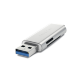 Картридер Satechi Aluminum Type-C/USB 3.0 -Micro/SD Серебро - Изображение 154838