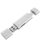 Картридер Satechi Aluminum Type-C/USB 3.0 -Micro/SD Серебро - Изображение 154849