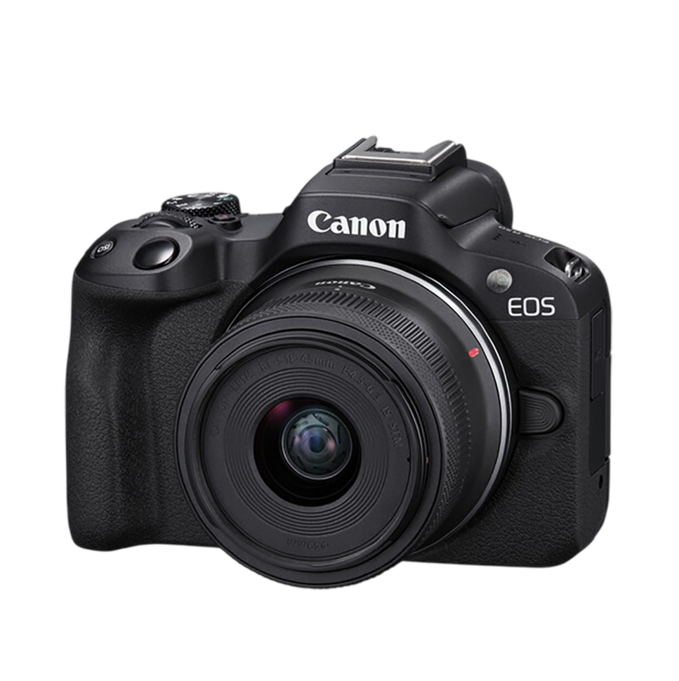 Беззеркальная камера Canon EOS R50 Kit Чёрная (RF-S 18-45mm IS STM) 