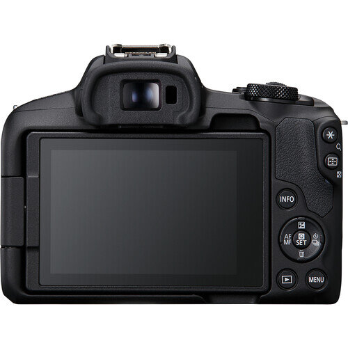 

Беззеркальная камера Canon EOS R50 Kit Чёрная (RF-S 18-45mm IS STM) 5811C012