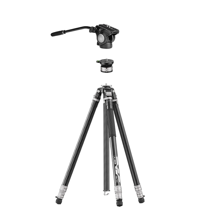 Штатив YC Onion Tako T23 с головой BC44/Litchi Gimble Arm + Overhead Rig TPC177SCF