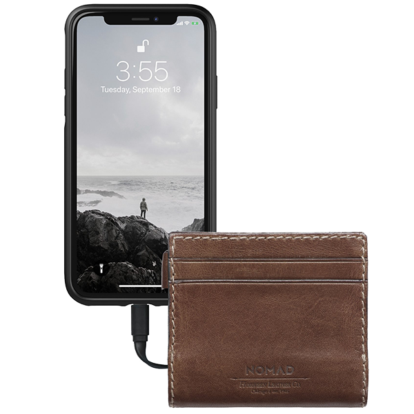 Кошелек-аккумулятор Nomad Slim Charging Wallet 