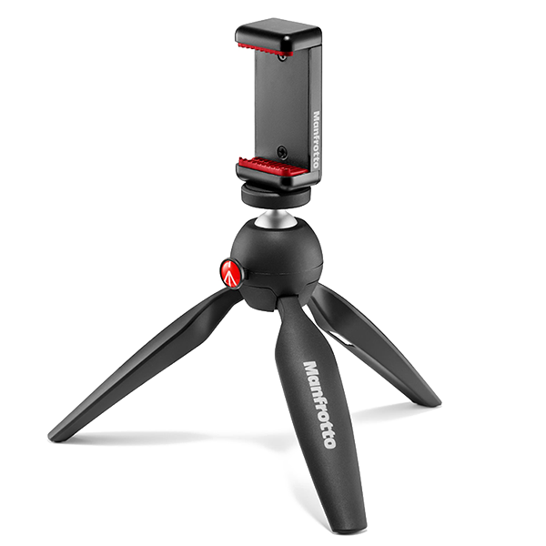 Штатив настольный Manfrotto Pixi с держателем смартфона 