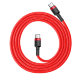 Кабель Baseus Cafule Type-C PD2.0 60W 1м Красный - Изображение 88726