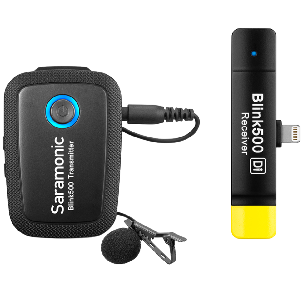 Радиосистема Saramonic Blink500 B3 (Lightning RX + TX) Чёрная 