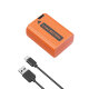 Аккумулятор SmallRig 4965 NP-FW50 Type-C Оранжевый - Изображение 257017