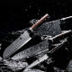 Набор ножей из дамасской стали HuoHou HU0073 Set of 5 Damascus Knife Sets (4 ножа + подставка) - Изображение 181153