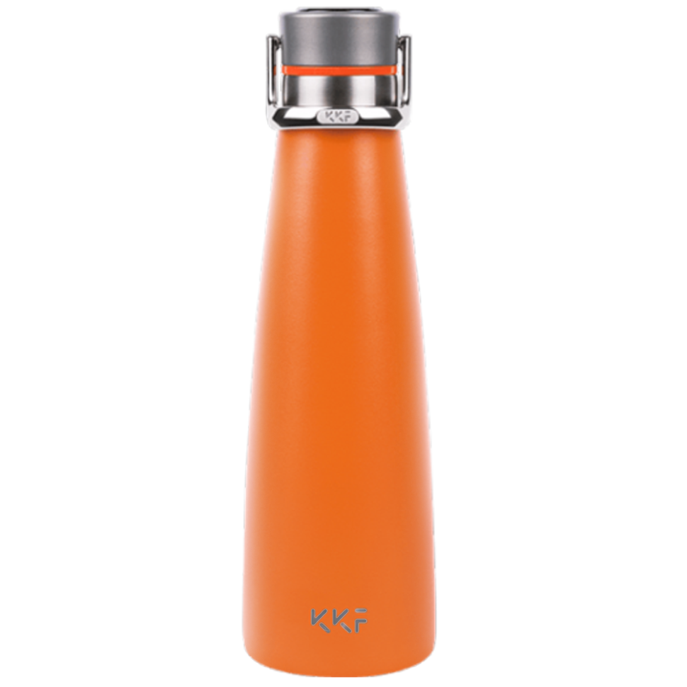 Термос Kiss Kiss Fish Smart Vacuum Bottle с OLED-дисплеем 475мл Оранжевый 