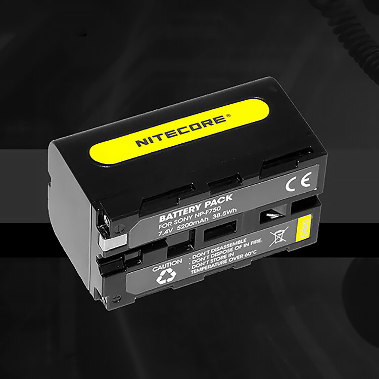 

Аккумулятор Nitecore NP-F750 (38.5Wh)