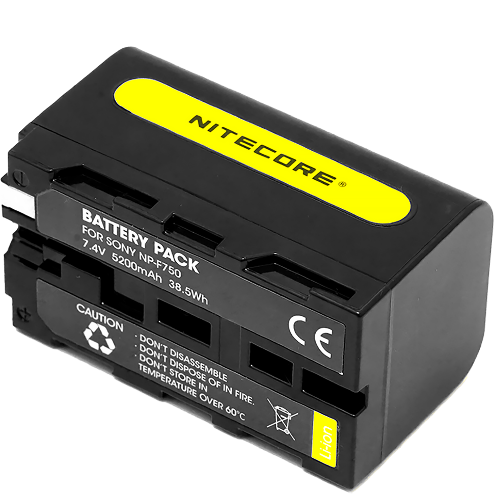 Аккумулятор Nitecore NP-F750 (38.5Wh) 