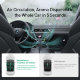 Ароматизатор с портативным вентилятором Baseus Breeze fan Air Freshener Чёрный - Изображение 130353