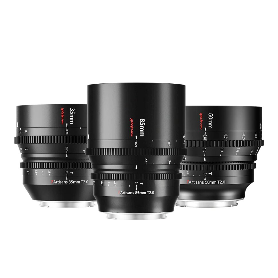 

Объектив 7Artisans Spectrum 50mm T2.0 E-Mount C501B