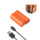 Аккумулятор SmallRig 4966 EN-EL15c Type-C Оранжевый - Изображение 257089