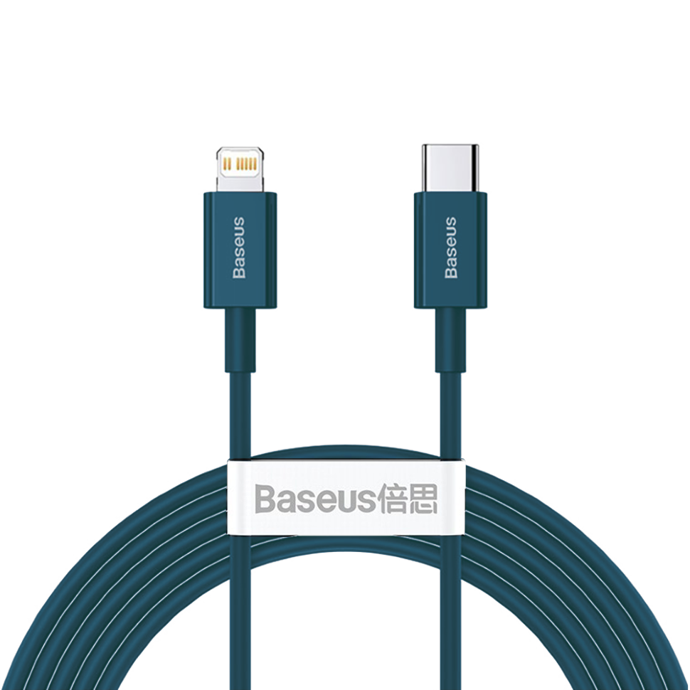 Кабель Baseus Superior Type-C - Lightning PD 20W 2м Синий 