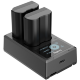 Два аккумулятора EN-EL15 + зарядное устройство SmallRig 3820B Charger Kit - Изображение 283053