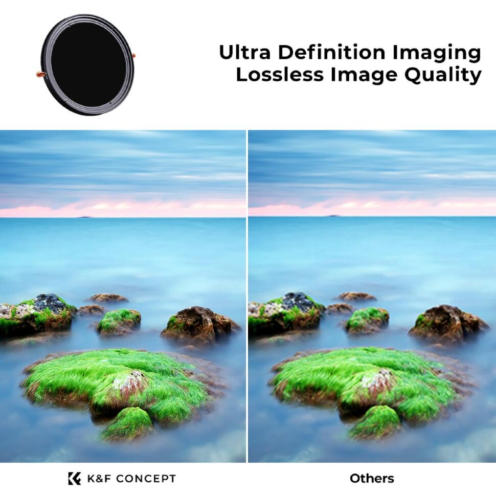 

Светофильтр K&F Concept Nano X-Pro CPL/ND2-32 72мм KF01.1086V1